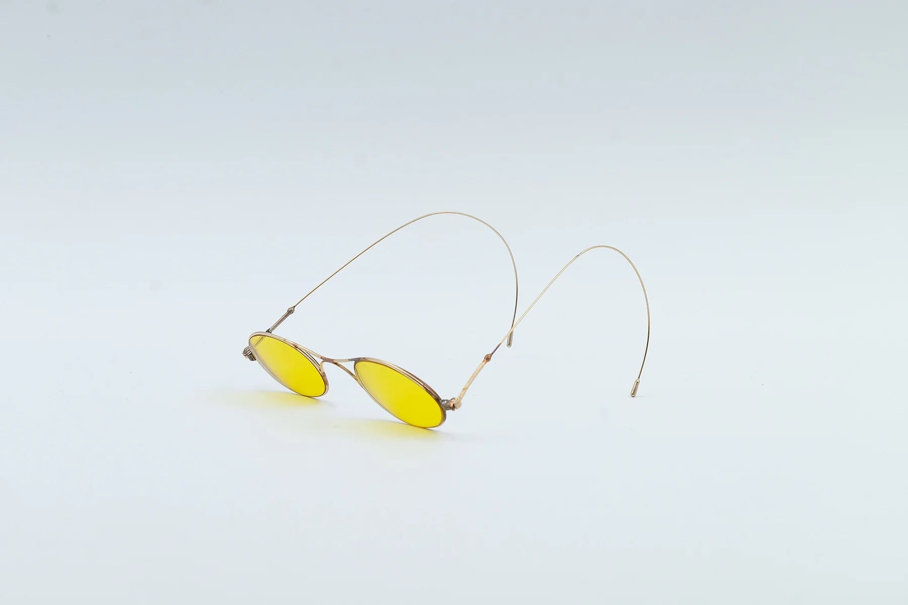 Giorgio Armani Oval Yellow